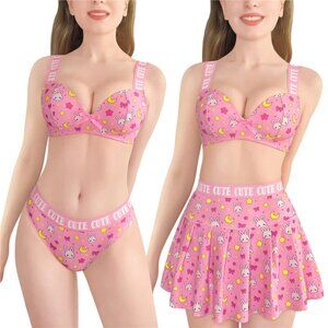 Littleforbig Usagi (bunny) Skirt and Bra Set